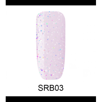 SRB03 Andromeda - Sparkling Rubber Base